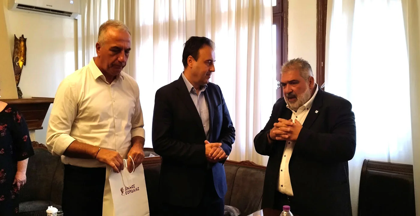 Υπόμνημα με τρία βασικά ζητήματα κατέθεσε σε Παπαστεργίου και Καλαφάτη ο Δήμαρχος Εορδαίας (βίντεο)