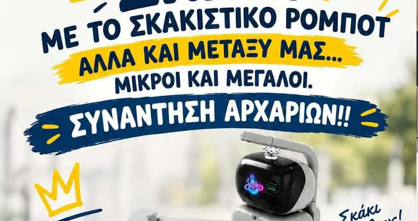 Πτολεμαΐδα: Παίζουμε σκάκι με το σκακιστικό ρομπότ!