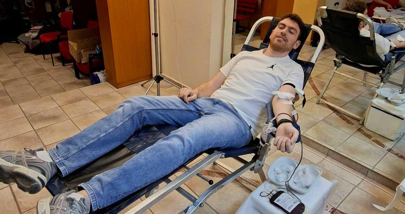 Με θερμή ανταπόκριση πραγματοποιήθηκε η εθελοντική αιμοδοσία της Θρακικής Εστίας Εορδαίας