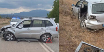 ΕΚΤΑΚΤΟ: Σύγκρουση δύο Ι.Χ. 2 χλμ. έξω από την Ολυμπιάδα Εορδαίας – Στο Μποδοσάκειο ένας τραυματίας . (ρεπορτάζ της Κούλας Πουλασιχίδου)