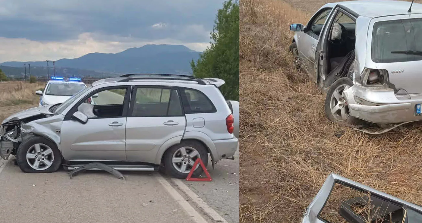 ΕΚΤΑΚΤΟ: Σύγκρουση δύο Ι.Χ. 2 χλμ. έξω από την Ολυμπιάδα Εορδαίας – Στο Μποδοσάκειο ένας τραυματίας . (ρεπορτάζ της Κούλας Πουλασιχίδου)