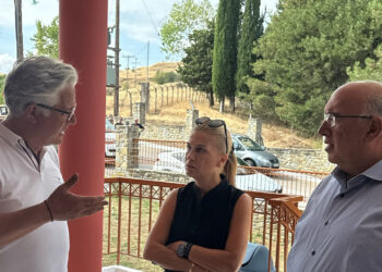 Στο Κέντρο Φιλοξενίας Ασυνόδευτων Πενταλόφου η Υφυπουργός Μετανάστευσης, Σέβη Βολουδάκη