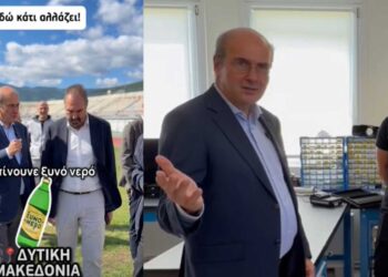 “Να πίνουν Ξινό Νερό” – Το VIDEO Χατζηδάκη από την περιοδεία του στη Δυτική Μακεδονία