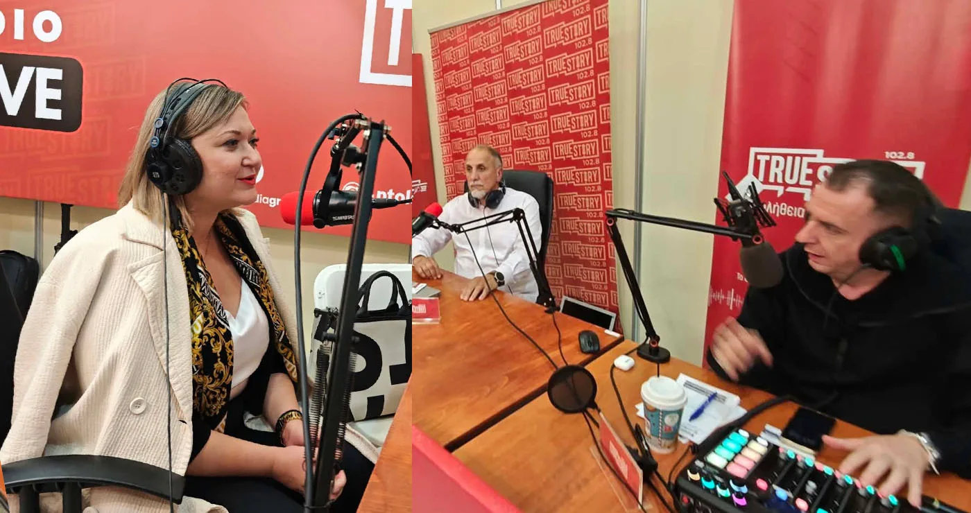 Η Ευδοξία Ζαφειρίδου στο True Story Radio 102.8: Χρειαζόμαστε δράσεις που τονώνουν την τοπική οικονομία