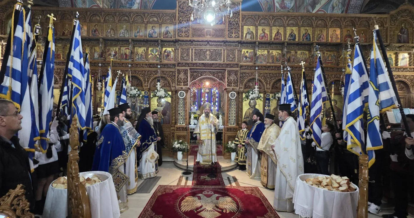 Μητρόπολη Φλωρίνης Πρεσπών και Εορδαίας: Τιμή στην Παναγία και ευγνωμοσύνη στους ήρωες του 1940 (φωτογραφίες)