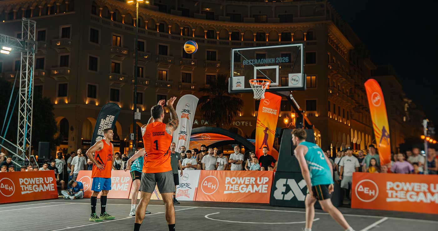 ΔΕΗ 3×3 Street Basketball: Η ενέργεια του 3×3 ταξίδεψε για τέταρτη συνεχή χρονιά σε όλη την Ελλάδα