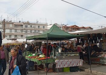 Πτολεμαΐδα: Κίνηση και ποικιλία προϊόντων στη λαϊκή αγορά της Τετάρτης