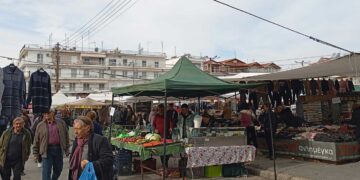 Πτολεμαΐδα: Κίνηση και ποικιλία προϊόντων στη λαϊκή αγορά της Τετάρτης