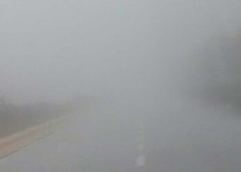 Πτολεμαΐδα, 8 το πρωί, τοπίο στην ομίχλη