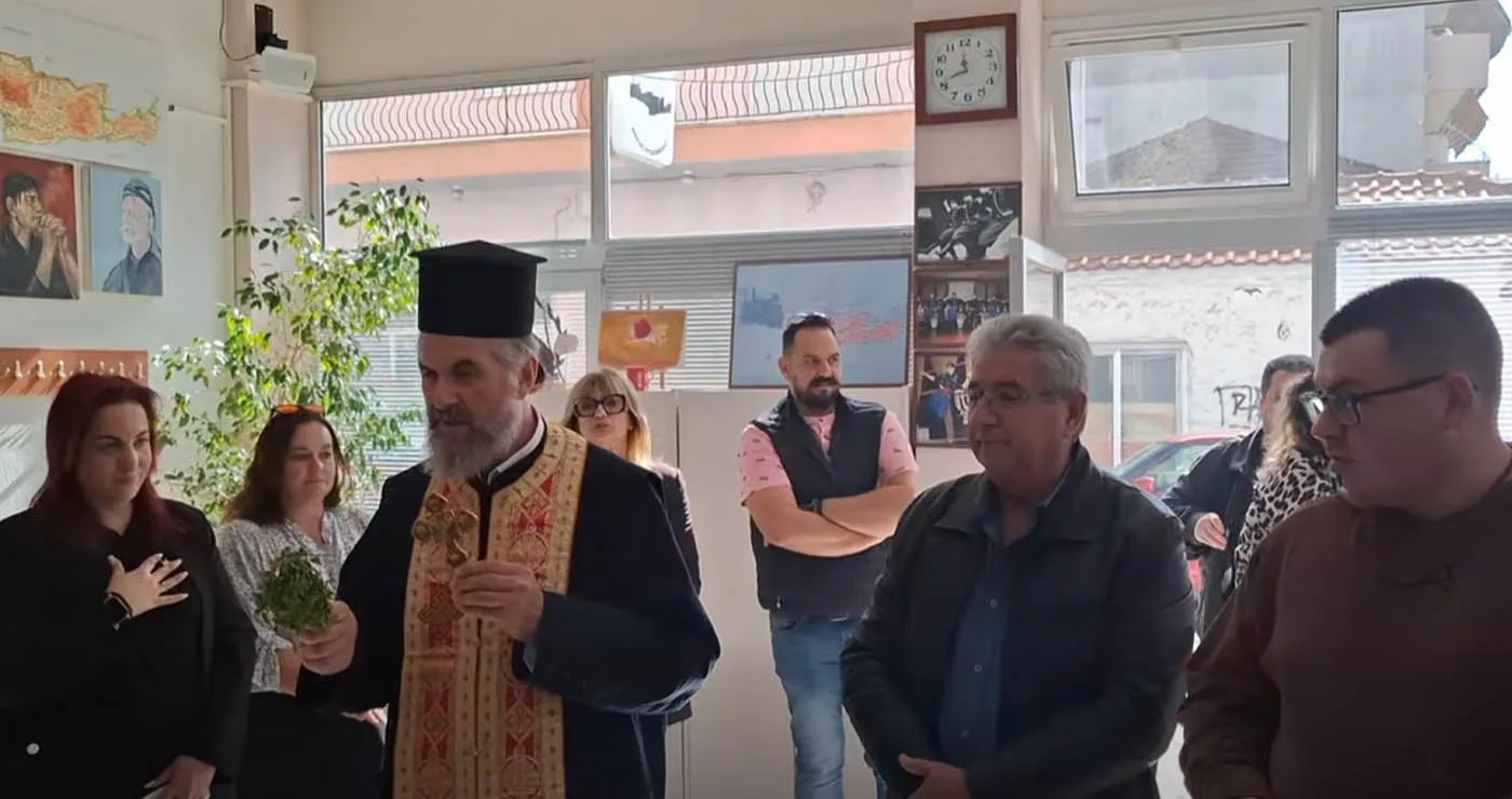 Νέα χορευτική χρονιά για τον Σύλλογο Κρητών Πτολεμαΐδας – Πραγματοποιήθηκε ο ετήσιος αγιασμός