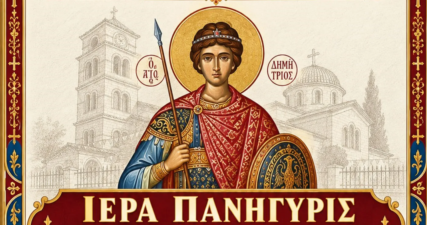 Ιερά Πανήγυρις στον Άγιο Δημήτριο Προαστίου Εορδαίας