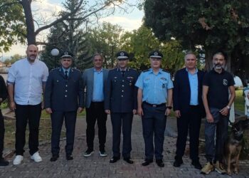 Έκλεψαν τις εντυπώσεις στη Λευκόβρυση Κοζάνης η αστυνομική σκυλίτσα SAOKI και ο σκύλος θεραπείας KIKO