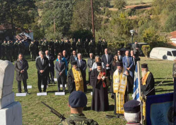 Καστοριά: Τίμησαν τη μνήμη του Παύλου Μελά παρουσία του Αρχηγού ΓΕΣ