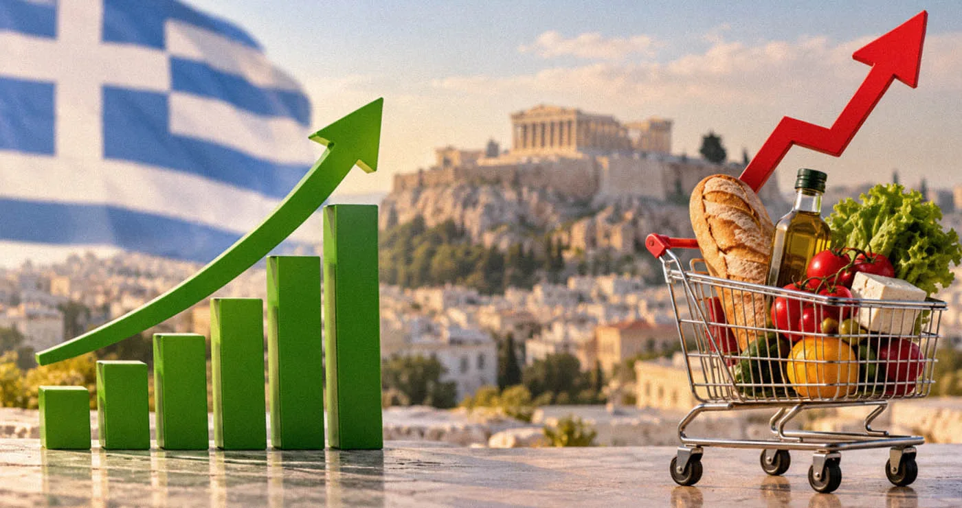 Η ελληνική οικονομία αναπτύσσεται, το δημόσιο χρέος μειώνεται, αλλά η ακρίβεια επιμένει – Οι δύο όψεις που καταγράφει η ΕΛΣΤΑΤ