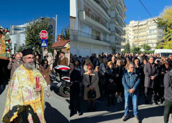 Με λαμπρότητα εορτάστηκε ο Απόστολος και Ευαγγελιστής Λουκάς στον Ιερό Ναό Αγίας Σκέπης Πτολεμαΐδας (ρεπορτάζ της Κούλας Πουλασιχίδου)