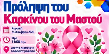 Βελβεντό: Εκδήλωση για την πρόληψη του καρκίνου του μαστού