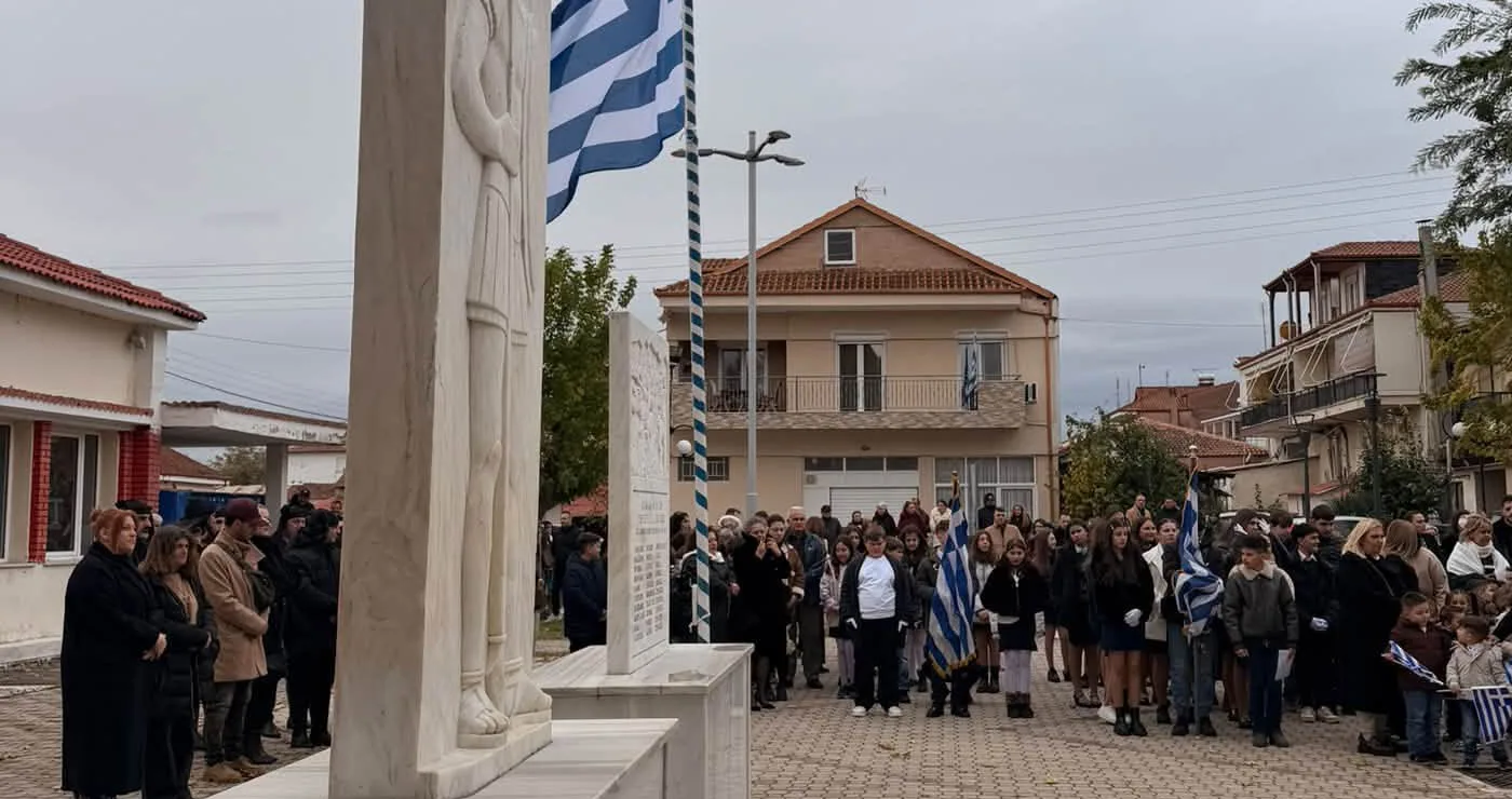 Κοινότητα Περδίκκα: Τιμώντας τους αγωνιστές για την ελευθερία της πατρίδας μας (φωτογραφίες)