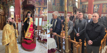 Προάστιο Εορδαίας: Χειροθεσία δύο Αναγνωστών από τον Μητροπολίτη Ειρηναίο – Τιμήθηκε ο π. Άνθιμος Γιαρματζίδης