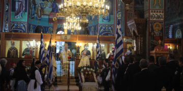 Με επισημότητα τιμήθηκε η 28η Οκτωβρίου στα Σέρβια – Η βροχόπτωση ανέτρεψε το πρόγραμμα των εκδηλώσεων