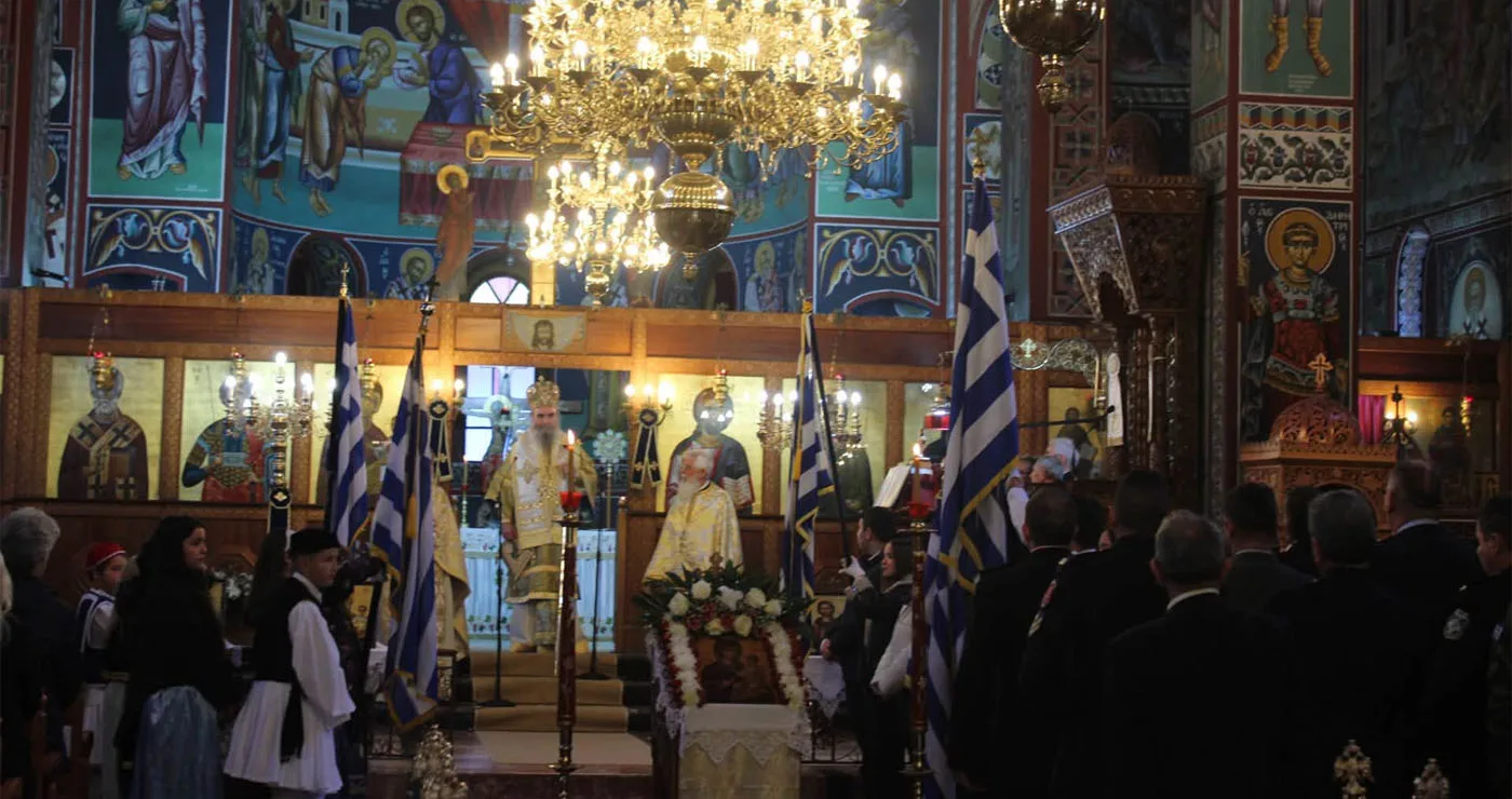 Με επισημότητα τιμήθηκε η 28η Οκτωβρίου στα Σέρβια – Η βροχόπτωση ανέτρεψε το πρόγραμμα των εκδηλώσεων
