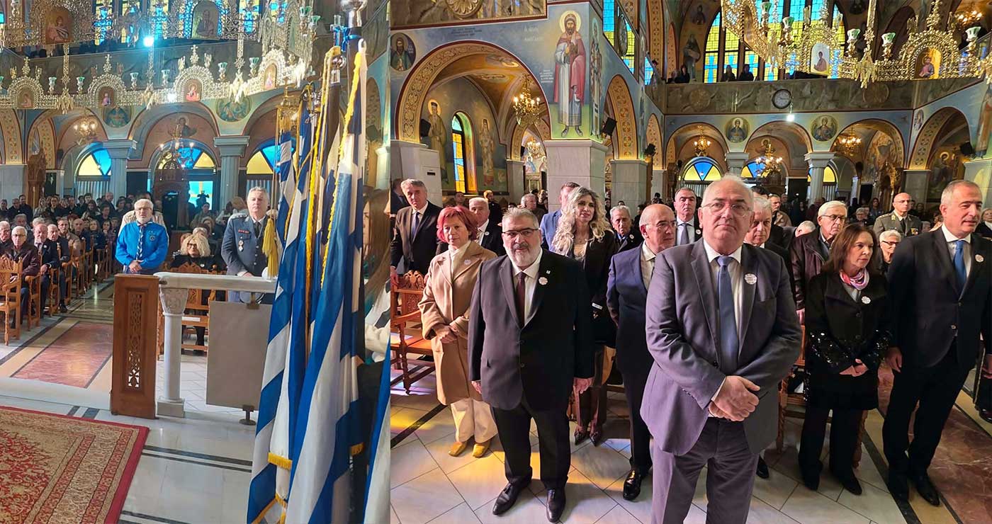 Η Πτολεμαΐδα γιορτάζει τα Ελευθέριά της – Πανηγυρική Θεία λειτουργία στον ΙΝ Αγίου Στεφάνου και Οσίας Παρασκευής Επιβατινής (φωτο-video)