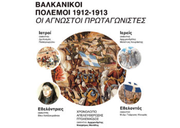 Πτολεμαΐδα: Εκδήλωση με τίτλο “Βαλκανικοί Πόλεμοι 1912-1913 – Οι άγνωστοι πρωταγωνιστές” την Πέμπτη 15/10