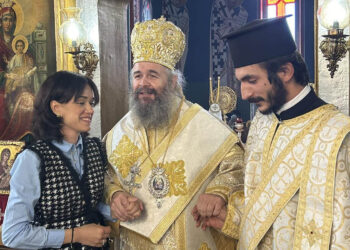 Συγκίνηση στον Τριπόταμο Φλώρινας – Χειροτονήθηκε Διάκονος ο Παύλος Δημόπουλος από τον Μητροπολίτη Ειρηναίο