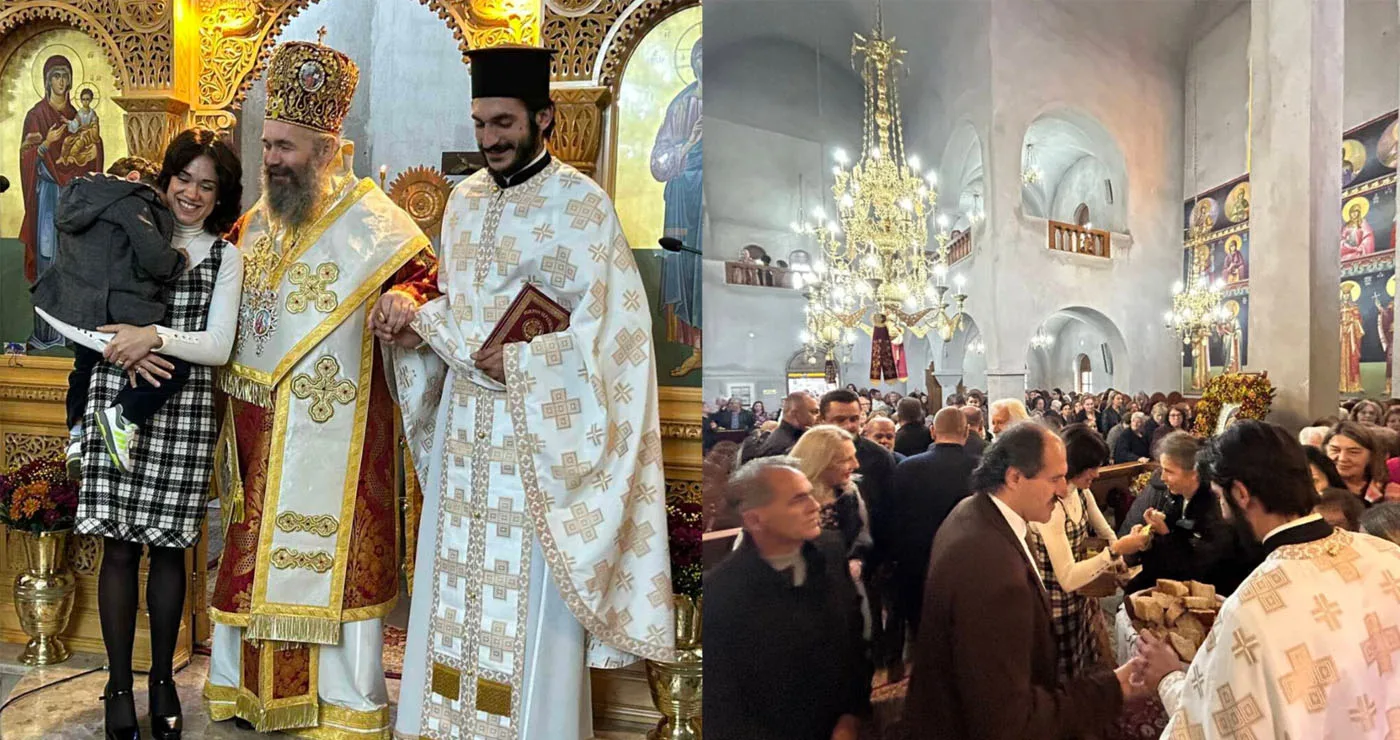Χειροτονία νέου Πρεσβυτέρου στην πανήγυρη του Αγίου Δημητρίου Φλώρινας